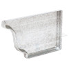 GUTTER K RT ENDCAP4"GALV