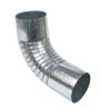 3"PR GALV ELBOW 26GA