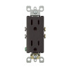 OUTLET BROWN 5-15R 125V