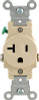 RECEPTACLE SNGL 20A IV