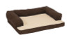 PET BED BROWN LG 25X35"