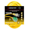 EXTNS CORD OTDR YLW 100'