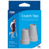 CRUTCH TIPS RUBBER GRY