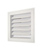 LOUVER PLSTC WHT 8X8"
