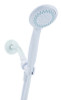 HANDHELD SHWRHD 5SET WHT