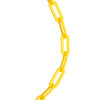 PLASTIC CHAIN YELLOW #8