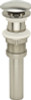 DECO PUSH POPUP DRAIN BN