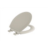 TOILET SEAT RND WD BONE