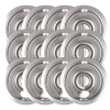DRP BOWL STL B CHRM 6"