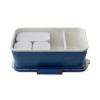BENTO BOX SS NVY 9X6"