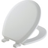TOILET SEAT ROUND WHITE