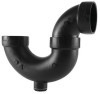 TRAP P ABS DWV 1.5 HXH Charlotte Pipe 1-1/2 in. Hub X 1-1/2 in. D Hub ABS P-Trap