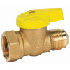 GAS BALL VALVE FIP 1/2 Homewerks 1/2 in. Brass Flare x FIP Gas Ball Valve