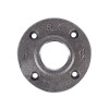 FLOOR FLANGE BLACK1-1/4