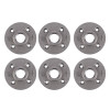 FLANGE BLK IRON 3/4 6PK