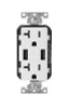 USB OUTLET 20AMP WHT