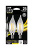 LED CA10 E12 SW 25W 2PK