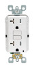 GFCI OUTLET 20A WHT