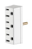 OUTLETS ADAPTER WHT 15A