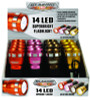 FLASHLIGHT COLORS 14 LED