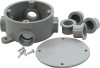 JUNCTION BOX RND 1/2-3/4