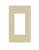 WALLPLATE 1G SCRWLS IV