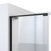DreamLine Mirage-X SHDR-1954723-09 50-54"W x 71"H Frameless Sliding Shower Door Matte Black