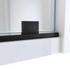 DreamLine Mirage-X SHDR-1954723-09 50-54"W x 71"H Frameless Sliding Shower Door Matte Black