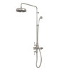 DreamLine Abbey FSAB102260X04 Thermostatic Shower Faucet Set 10x22 Brushed Nickel