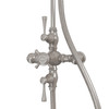 DreamLine Abbey FSAB102260X04 Thermostatic Shower Faucet Set 10x22 Brushed Nickel