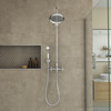 DreamLine Abbey FSAB1028H46X01 Thermostatic Shower Faucet Set with Handshower, Chrome