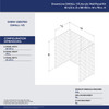 DreamLine Flex 30x60x78.75 Pivot Shower Door Kit with Base and White Wall in Chrome