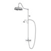 DreamLine FSAB1034H49X01 Abbey Thermostatic Shower Faucet Set, Chrome, 10" W x 34.5" D