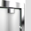 DreamLine Abbey WLDR1660580-01 56-60 in. W x 58 in. H Semi-Frameless Bypass Tub Door Chrome