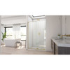 DreamLine Mirage-X 44-48 in. W x 72 in. H Frameless Sliding Shower Door, Brushed Gold