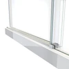 DreamLine Seneca 44-48" W x 76" H Frameless Sliding Shower Door, Polished Stainless Steel