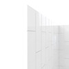 DreamLine Infinity-Z 34x60x78.75 Brushed Nickel Sliding Shower Door Kit with Base and Wall Panels
