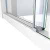 DreamLine Continuum WL61720760VDX07 68-72" W x 76" H Frameless Sliding Shower Door Brushed Stainless