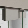 DreamLine Abbey 56-60" W x 58" H Semi-Frameless Bypass Tub Door, Brushed Nickel