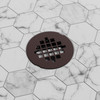 DreamLine DN09X02R06 Slimline 2 inch Round Shower Drain, Oil Rubbed Bronze