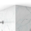 DreamLine Epiphany Edge Trim 94 in. Marble Glacier Stone Plastic Composite