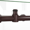DreamLine Continuum WL61720760VDX06 68-72 in. W Frameless Sliding Shower Door Oil Rubbed Bronze