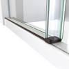 DreamLine Continuum WL61720760VDX06 68-72 in. W Frameless Sliding Shower Door Oil Rubbed Bronze