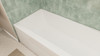 DreamLine Prism 60 x 30 Alcove Bathtub, Right-Hand Drain, White AcrylX