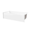 DreamLine Prism 60 x 30 Alcove Bathtub, Right-Hand Drain, White AcrylX