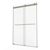 DreamLine Dexterity WLDR6348760-04 Frameless Sliding Bypass Shower Door, 44-48 in. Wide, Clear Tempered Glass