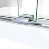 DreamLine Sapphire-V 56-60W x 76H Bypass Shower Door Chrome Clear Glass