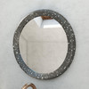 DreamLine Ambia HMAM2020CXX19 Terrazzo Framed Round Mirror with Clear Glass