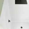 DreamLine DreamStone 32 x 60 in. White Modern Subway Shower Base and Wall Kit