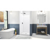 DreamLine DreamStone 42x42 White Subway Pattern Shower Base and Wall Kit